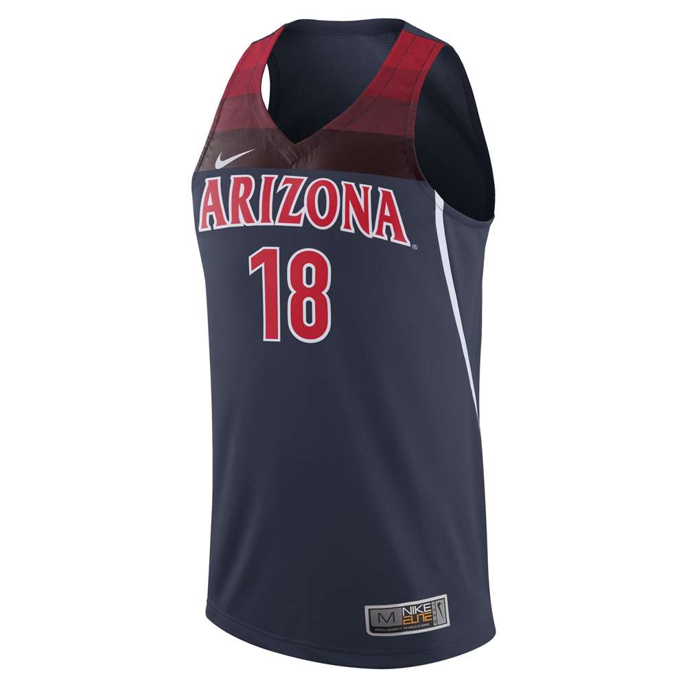 Nike Arizona Wildcats Replica Basketball Jersey - #18 Navy
