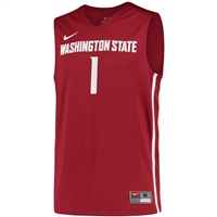 Nike Washington State Cougars Women's Replica Basketball Jersey - #1 Crimson