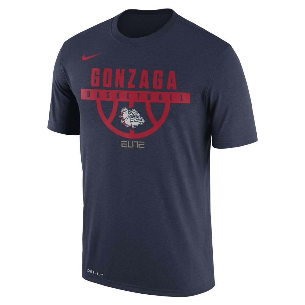 Nike Gonzaga Bulldogs Basketball Legend T-Shirt