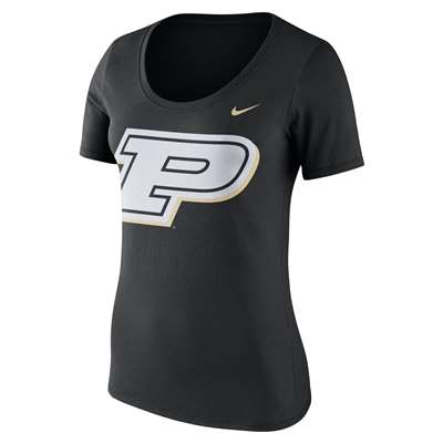 Nike Purdue Boilermakers Women's Modern Sport Scoop Tee