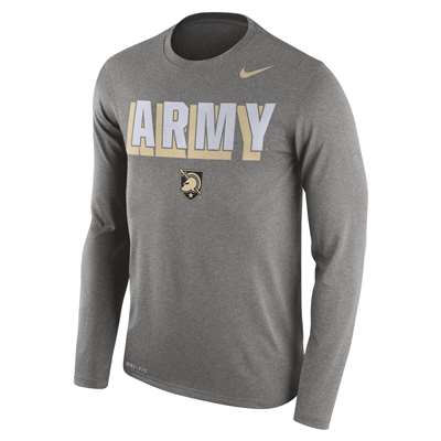 Nike Army Black Knights Dri-Blend Long Sleeve Franchise Shirt