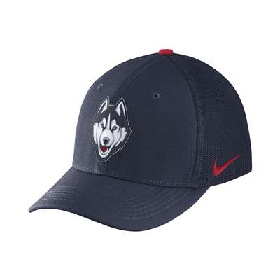 Nike UConn Huskies Aerobill Swoosh Flex Hat