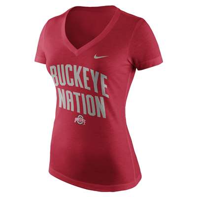Nike Ohio State Buckeyes Women's Phrase T-Shirt