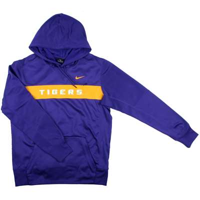 Nike LSU Tigers Therma-FIT Nameplate Hoodie