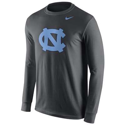 Nike North Carolina Tar Heels Dri-FIT Long Sleeve Logo T-Shirt