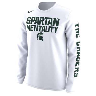 Nike Michigan State Spartans L/S Mentality T-Shirt