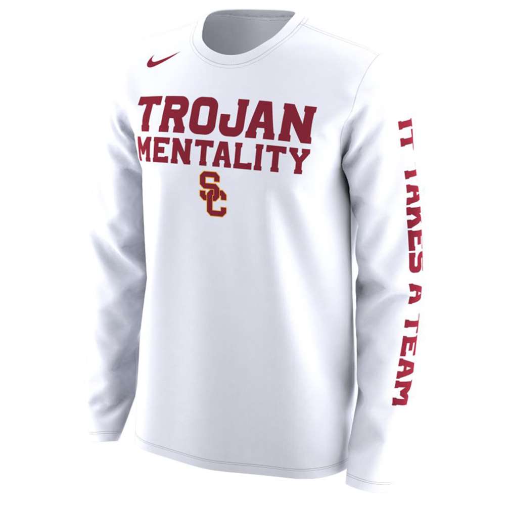 Nike USC Trojans L/S Mentality T-Shirt