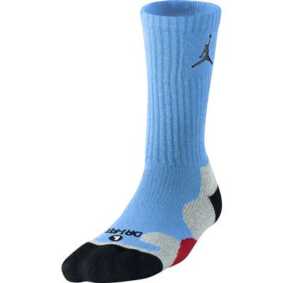 Air Jordan Dri-FIT Game Day Crew Socks - Light Blue