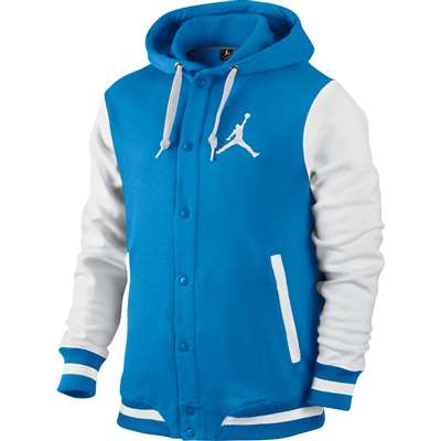 Jordan The Varisty Hoodie 2.0 Sweatshirt - Aqua Blue/White