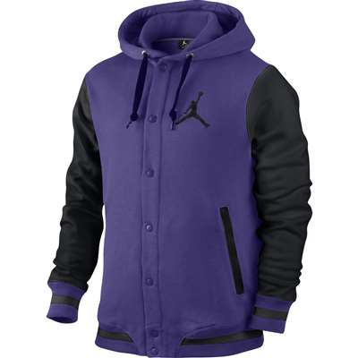 Jordan The Varisty Hoodie 2.0 Sweatshirt - Purple/Black