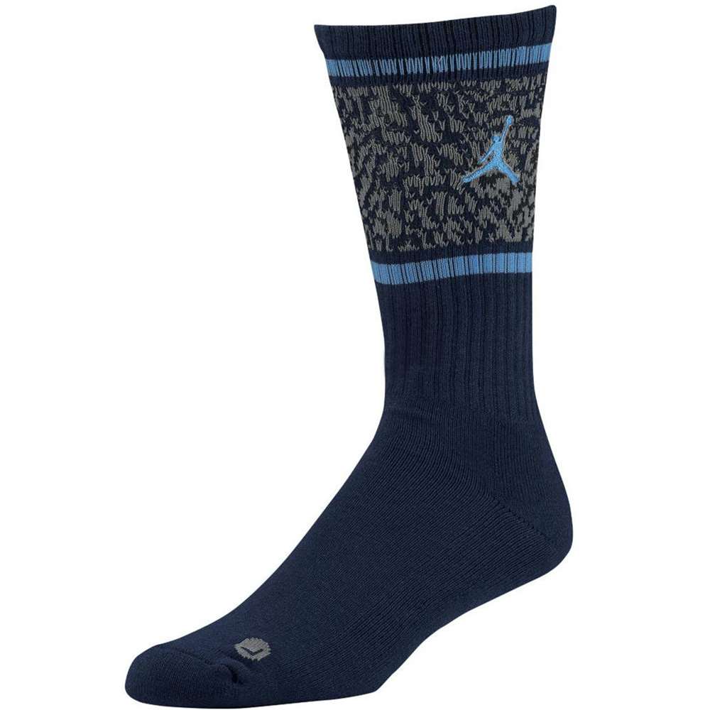 carolina blue jordan socks