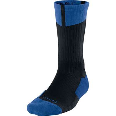 blue jordan socks