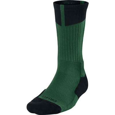 Air Jordan Dri-Fit Crew Socks - Green/Black