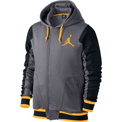 Jordan The Varisty Hoodie 2.0 Sweatshirt - Dark Grey/Gold