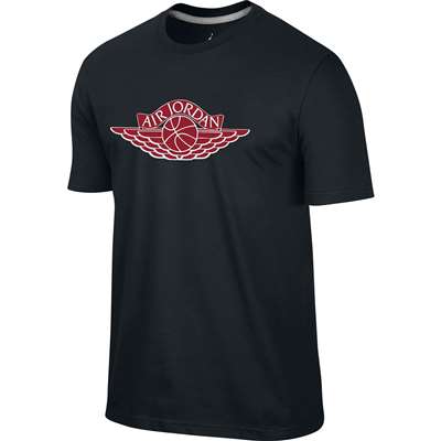 Jordan Wings Logo T-shirt - Black