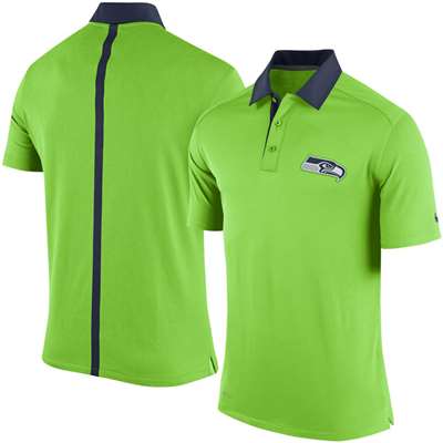 Nike Seattle Seahawks Dri-FIT Performance Polo - Green