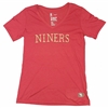 Nike San Francisco 49ers Women's Tri-Blend V-Neck T-Shirt
