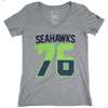Nike Seattle Seahawks Women's '76 V-Neck T-Shirt