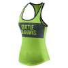 Nike Seattle Seahawks Women's Dri-FIT Racerback Tank Top - Neon Green