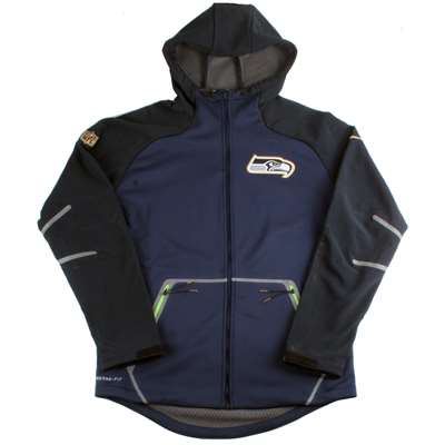Nike Seattle Seahawks Champ Drive Therma-FIT Coaches Jacket