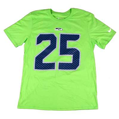 Nike Seattle Seahawks Color Rush Player Pride T-Shirt - #25 Richard Sherman