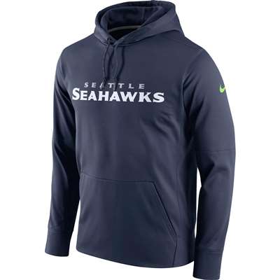 Nike Seattle Seahawks Therma-FIT Hoodie - Navy