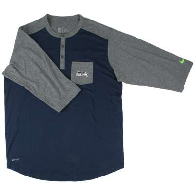 Nike Seattle Seahawks Dri-FIT 3/4 Sleeves Shirt