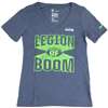 Nike Seattle Seahawks Women's Tri-Blend V-Neck T-Shirt - Legion of Boom