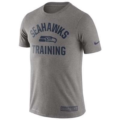 Nike Seattle Seahawks Dri-FIT Training T-Shirt - Grey