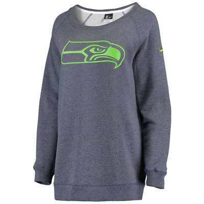 Nike Seattle Seahawks Women's Baggy Crew Sweatshirt