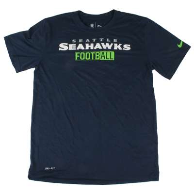 Nike Seattle Seahawks Dri-FIT Team Football Performance T-Shirt