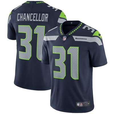 Nike Seattle Seahawks Kam Chancellor Limited Game Jersey - Navy #31