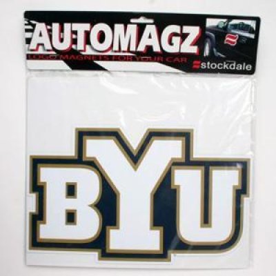 Brigham Young Auto Magnet