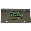 Ucla Inlaid Acrylic License Plate - Silver Mirror Background