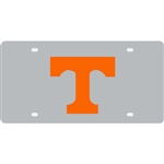 Tennessee Inlaid Acrylic License Plate - Silver Background