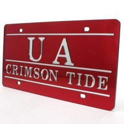Alabama Inlaid Acrylic License Plate -