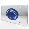 Penn State Inlaid Acrylic License Plate - Silver