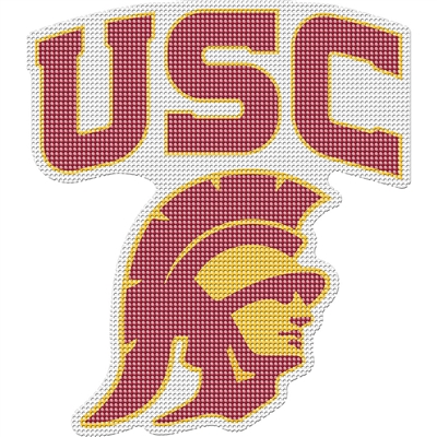 Usc Perforated Vinyl Window Decal