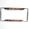 Auburn Metal License Plate Frame W/domed Insert