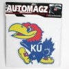 Kansas Jayhawks Auto Magnet