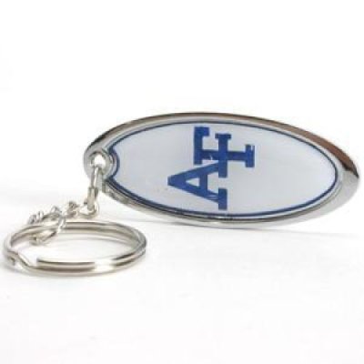 TeamStores.com - Air Force Falcons Metal Key Chain W/domed Insert