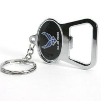 TeamStores.com - Air Force Falcons Metal Key Chain And Bottle Opener W/domed Insert