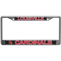 Louisville "cardinals" License Frame - Chrome