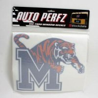 Memphis Tigers Perforated Vinyl Window Decal