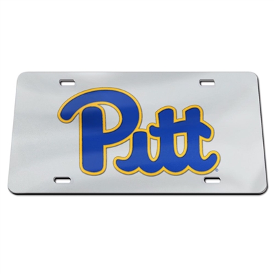 Pitt License Plate - Mirrored