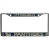 Pittsburgh Panthers License Frame - Chrome
