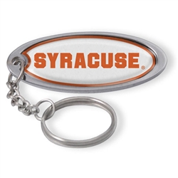 Syracuse Orange Key Chain - Chrome