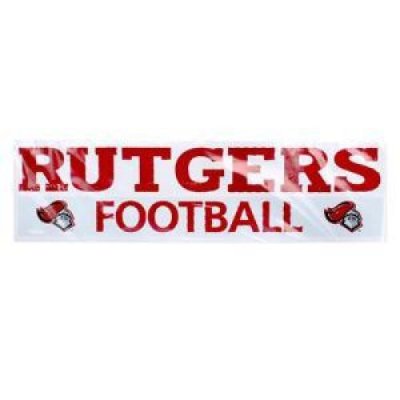 Rutgers High Quality Decal - Rutgers Over Football