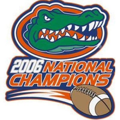 Florida 2006 National Champions Decal