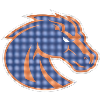 Boise State Perforated Vinyl Window Decal